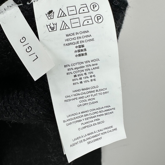 Michael Kors Mens Sweater Wool Blend Crewneck Pullover Large Long Sleeve Black - Picture 5 of 7